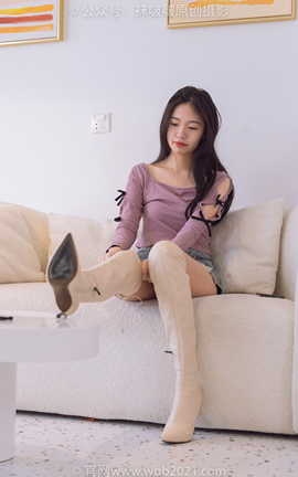 袜啵啵BoBoSocks NO.465 小甜豆-长靴、白棉袜、裸足_丽丝库