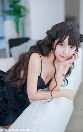 喵糖映画 VOL.160 小恶魔黑裙_丽丝库