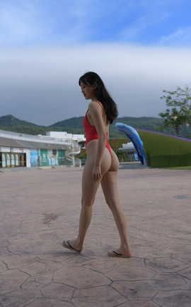 精选街拍作品 NO.0435 红石旅拍摄影作品 第一篇 白与红 part9_丽丝库