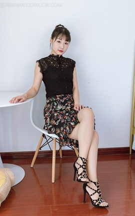 物恋传媒 NO.1095 月心-黑色精灵_丽丝库