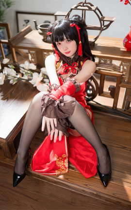 花铃 - 时崎狂三旗袍_丽丝库