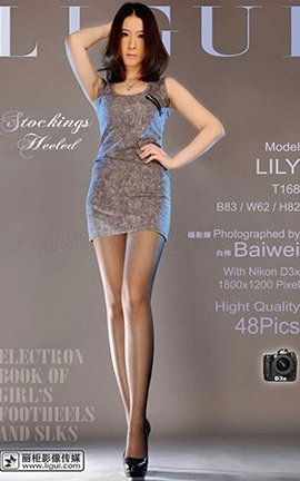 丽柜LiGui写真 2010.12.31 新年黑丝诱惑 model LiLy