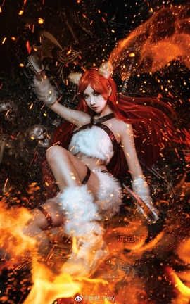 阮邑_Fairy-LOL 卡特琳娜_丽丝库