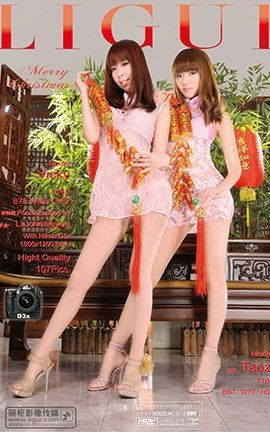 丽柜LiGui写真 2012.01.23 全体模特给大家拜年了 1、2 model Vicky和桃子