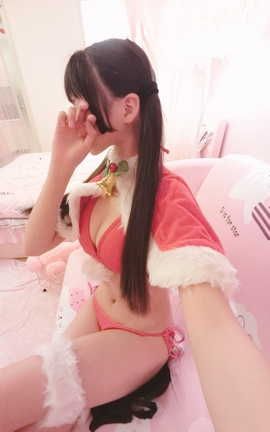 似喵-小埋圣诞泳装_丽丝库