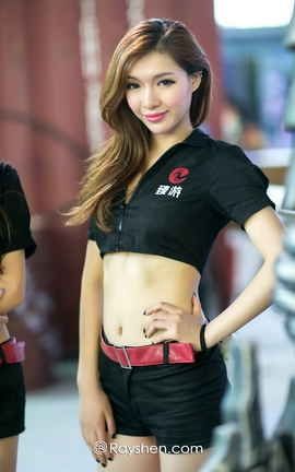 睿奢文化摄影写真集 Vol.0025 紧身赛车服美女