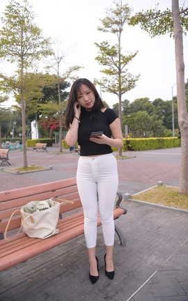 精选街拍作品 NO.0419 魂魂街拍作品 白裤 往事清零 part6_丽丝库