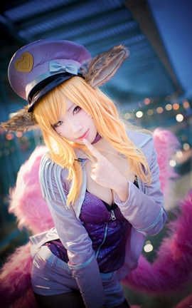 HaneAme雨波-Ahri, Blond_丽丝库