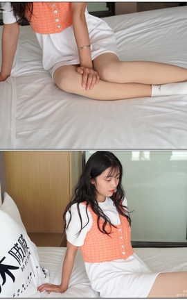 袜啵啵BoBoSocks NO.062 涵涵-运动鞋白棉袜厚肉丝[1920X1080][]_丽丝库