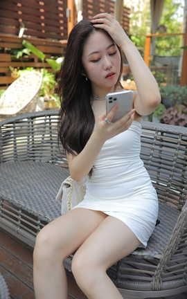 精选街拍作品 NO.0304 玲玲街拍作品 白裙女孩 part2_丽丝库