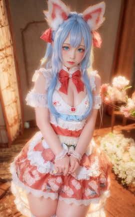 爆机少女喵小吉-AI 兔子女仆_丽丝库