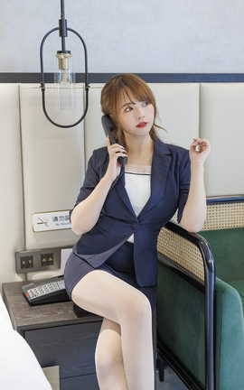 张思允Nice 内购无水印 蓝色制服_丽丝库