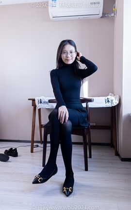 袜啵啵BoBoSocks NO.313 芝士-皮鞋、平底鞋、厚黑丝、厚黑丝大腿袜_丽丝库