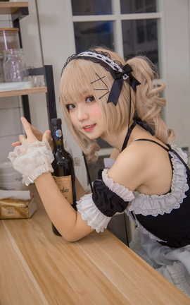 花柒Hana-女仆装&蔷薇少女_丽丝库