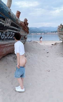 推特 高颜值账号 美腿美胸小七美腿美臀大胆挑战户外露出 part3_丽丝库