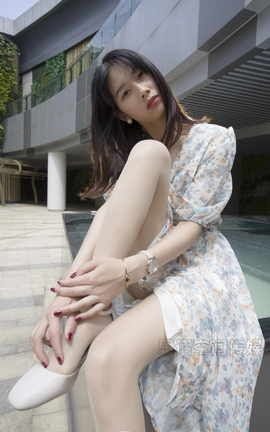 思话SiHua SH119 诗韵 印花裙的都市美感_丽丝库