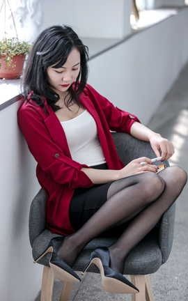 奈丝写真 NO.087 小啊刀-通勤Office Lady_丽丝库