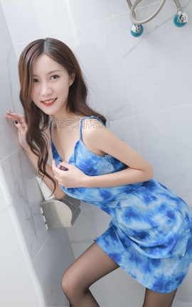 思话SiHua SH208 曦然 卫生间的黑丝美腿_丽丝库