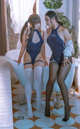 云溪溪-奶桃&amp;胡桃的朋友圈 双人竞泳