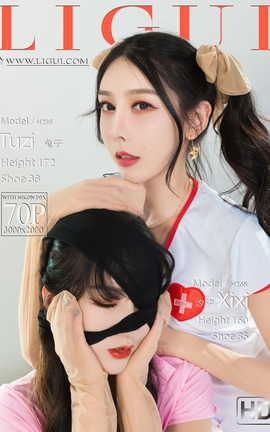 丽柜Ligui 2022.03.28《双生花-丝欲双生》兔子&汐汐_丽丝库