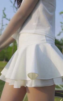 妖精社视频 H2024《苏伟-自行车月光灰连身》[1080X1920][4分38秒]_丽丝库