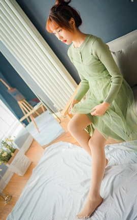 丝意SIEE NO.473 绿色莲衣裙 厚肉丝