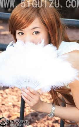 王朝贵足 No.278 甜甜白衣天使折扇系列