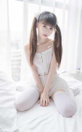 兔玩映画 VOL.057 白色双马尾_丽丝库