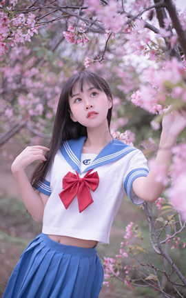 萌芽儿o0 – 樱花JK_丽丝库