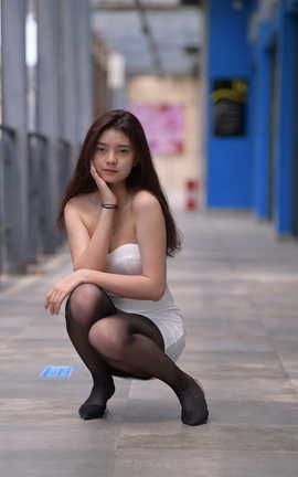 精选街拍作品 NO.1175 丝袜长腿美女 part1_丽丝库