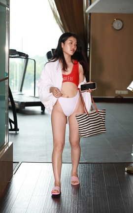 精选街拍作品 NO.0032 泳池模拍作品原图 part1_丽丝库