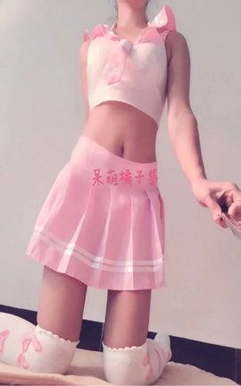 福利图 呆萌橘子酱(患缨)-制服少女