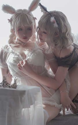 日奈娇-猫与兔_丽丝库