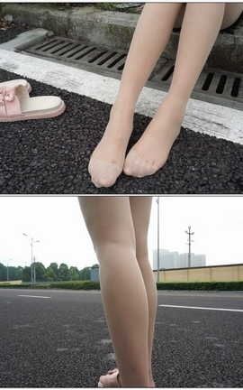 大生模拍视频写真 No.046 珠珠 压马路的肉丝腿[1280X720][4分20秒]_丽丝库