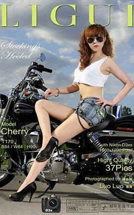丽柜LiGui写真 2011.08.06 Motorcycle女郎 模特 Cherry