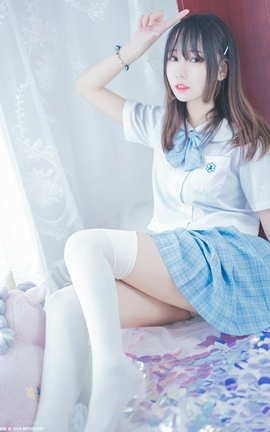 喵糖映画 VOL.019 蓝白梦幻少女_丽丝库