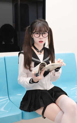 可可小白兔 電車上 女高中生_丽丝库