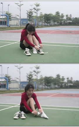 只糖棉袜视频 VOL.294 小茜 追赶日落[1920X1080][2分53秒]_丽丝库