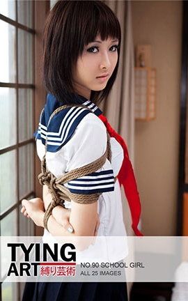 禁忌摄影Taboo写真 縛芸術 No.090 School Girl - Shiryl