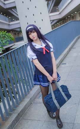 白金Saki - JK美丝校服