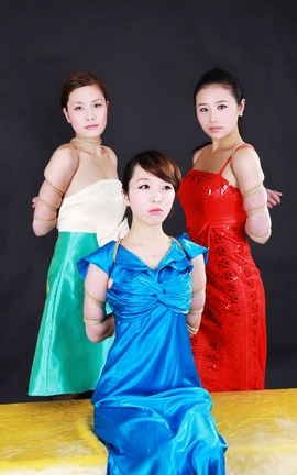 神艺缘-官方原版捆绑套图 Vol.120馨媛&amp;小妖&amp;雨欣