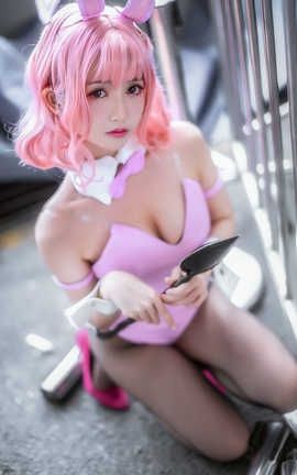 鳗鱼霏儿-粉红兔女郎_丽丝库