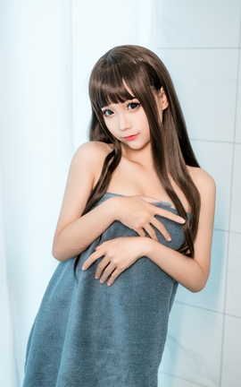 蠢沫沫-灰浴巾_丽丝库