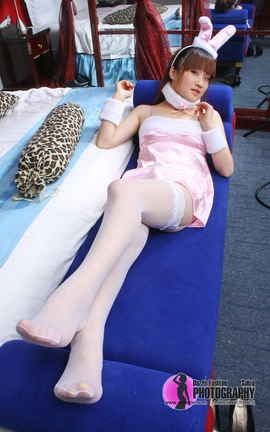 上海炫彩丝袜写真 No.3 萝莉_白丝美兔_02