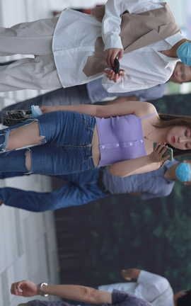 精选街拍作品 NO.1547 凯恩公爵街拍作品 紧牛美女1_丽丝库