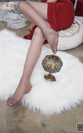 丝慕GIRL SM.261可儿《高贵的红裙惹人温柔》_丽丝库