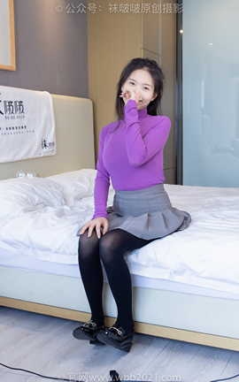 袜啵啵BoBoSocks NO.310 芝士-皮鞋、厚黑丝_丽丝库