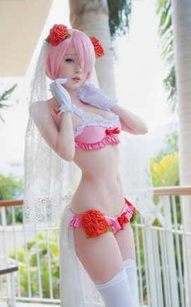 Hidori Rose Ram Bride Lingerie_丽丝库