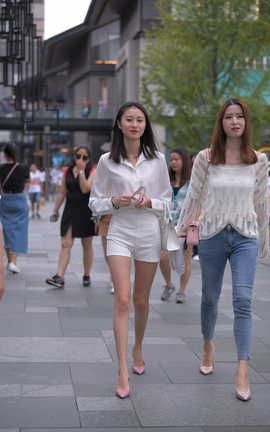 精选街拍作品 NO.1051 魂魂街拍作品 性感长腿小姐姐_丽丝库