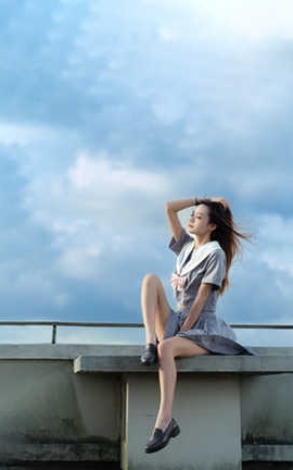 兔子zzz 天台纸飞机_丽丝库